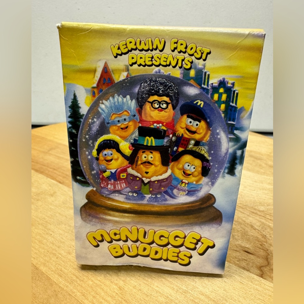 DARLA TCB 038 Kerwin Frost McDonald's McNugget Buddies Happy Meal Toy NEW SEALED